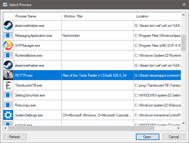 Simple Runtime Windows Editor