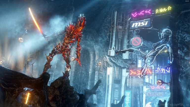 3DMark Fire Strike 8K (8192x4608) DOF-HACK