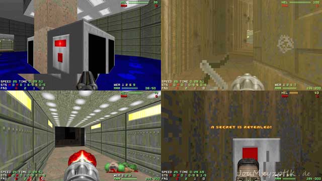 Doom 2 8k split screen DM