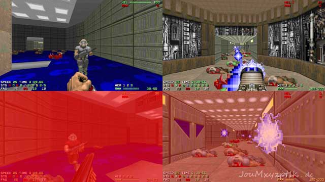 Doom 2 8k split screen DM