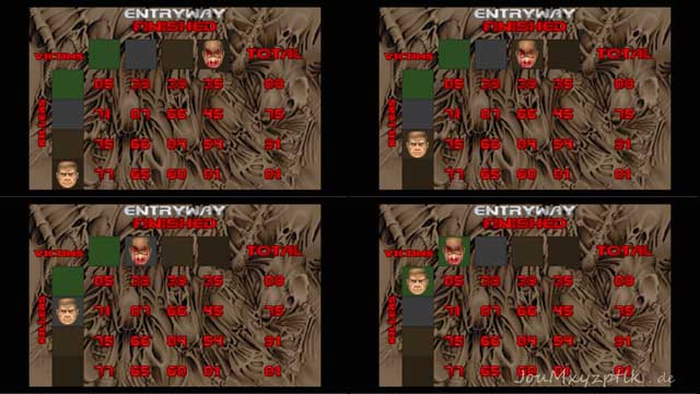 Doom 2 8k split screen DM